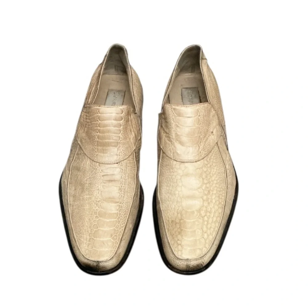 Authentic CESARE PACIOTTI designer Italian leather loafers sz Men’s 11